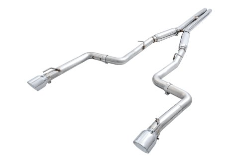 AWE Tuning 2015+ Dodge Charger 6.4L/6.2L Supercharged Track Edition Exhaust - Chrome Silver Tips thumbnail 3