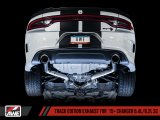 AWE Tuning 2015+ Dodge Charger 6.4L/6.2L Supercharged Track Edition Exhaust - Diamond Black Tips thumbnail 3