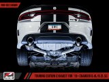 AWE Tuning 2015+ Dodge Charger 6.4L/6.2L SC Non-Resonated Touring Edition Exhaust - Silver Tips thumbnail 7