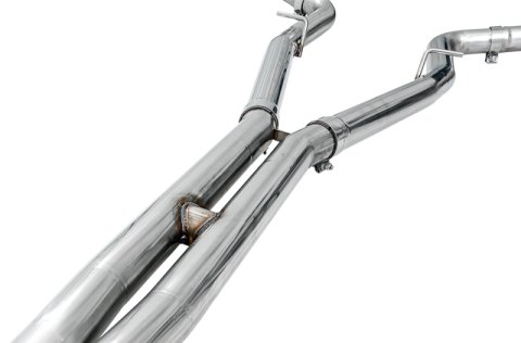 AWE Tuning 2015+ Dodge Charger 6.4L/6.2L Non-Resonated Touring Edition Exhaust - Diamond Blk Tips thumbnail 7