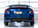 AWE Tuning 17+ Honda Civic SI 1.5L / Type R 2.0L Turbo Triple-to-Dual Tip Conversion Kit thumbnail 9