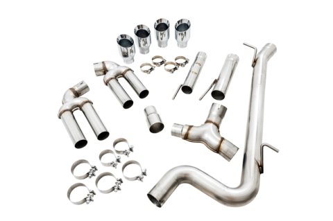 AWE Tuning Audi 8V S3 Track Edition Exhaust w/Chrome Silver Tips 102mm thumbnail 8