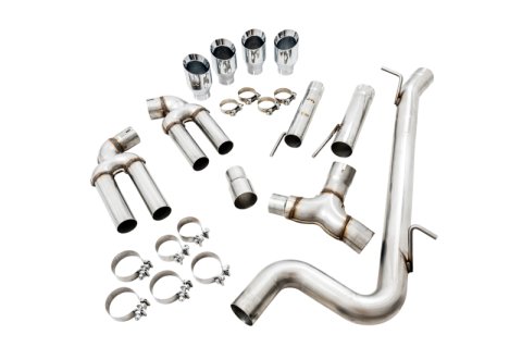 AWE Tuning Audi 8V S3 Track Edition Exhaust w/Chrome Silver Tips 102mm thumbnail 9