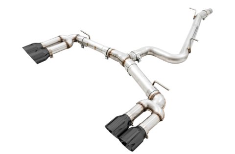 AWE Tuning Audi 8V S3 Track Edition Exhaust w/Diamond Black Tips 102mm thumbnail 2