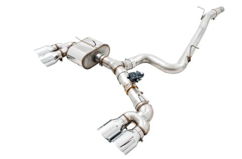 AWE Tuning Mk7 Golf R SwitchPath Exhaust w/Chrome Silver Tips 102mm thumbnail 4
