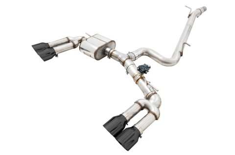 AWE Tuning Audi 8V S3 SwitchPath Exhaust w/Diamond Black Tips 102mm thumbnail 2