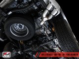 AWE Tuning 2019+ Ford Ranger 0FG Performance Exhaust System w/Chrome Silver Tips & Bash Guard thumbnail 6