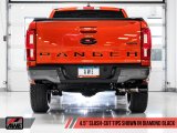 AWE Tuning 2019+ Ford Ranger 0FG Performance Exhaust System w/Diamond Black Tips & Rock Guard thumbnail 6