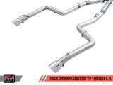 AWE Tuning 2017+ Dodge Charger 5.7L Track Edition Exhaust - Chrome Silver Tips thumbnail 9