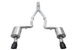 AWE Tuning 2017+ Dodge Charger 5.7L Touring Edition Exhaust - Non-Resonated - Diamond Black Tips thumbnail 4