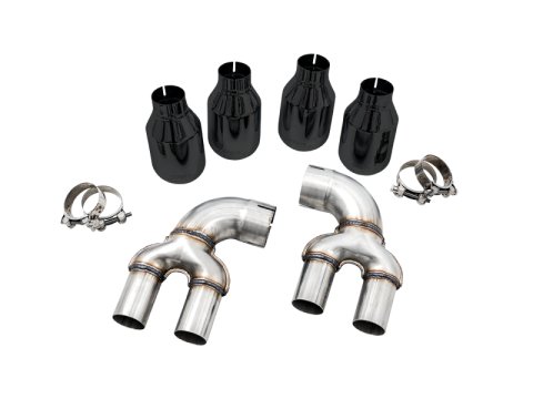AWE Tuning 2019+ BMW M340i (G20) OE-Config-To-Quad Tip Conversion Kit - Diamond Black Tip thumbnail 3