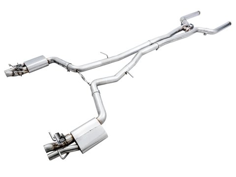 AWE Tuning 2019+ Mercedes-Benz C63 AMG Sedan (W205) SwitchPath Cat-Back Exhaust - No Tips thumbnail 5