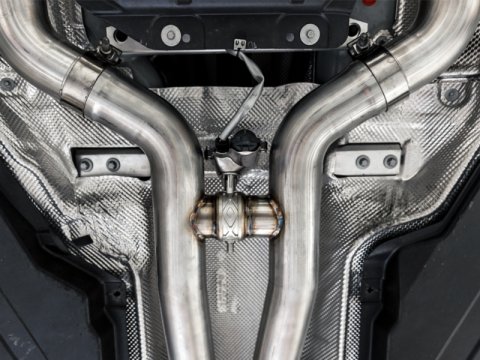AWE Tuning 2019+ Mercedes-Benz C63/S AMG Coupe (W205) Track Edition Exhaust - No Tips thumbnail 8