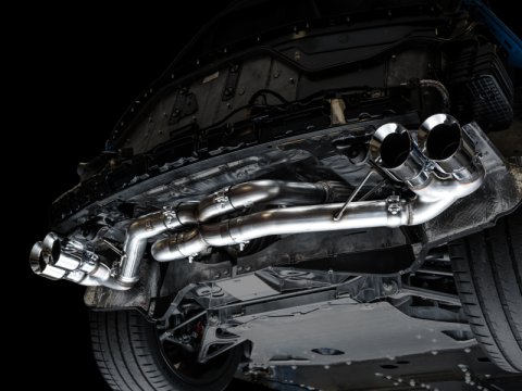 AWE Tuning 2020 Chevrolet Corvette (C8) Track Edition Exhaust - Quad Chrome Silver Tips thumbnail 7
