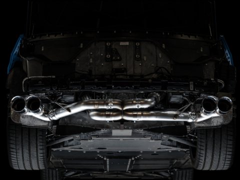 AWE Tuning 2020 Chevrolet Corvette (C8) Track Edition Exhaust - Quad Chrome Silver Tips thumbnail 9