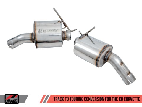 AWE Tuning 2020 Chevrolet Corvette (C8) Track-to-Touring Conversion Kit thumbnail 4