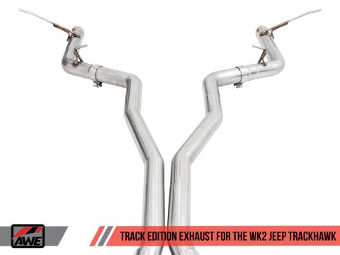 AWE Tuning 2020 Jeep Grand Cherokee SRT/Trackhawk Track Edition Exhaust - Use w/Stock Tips thumbnail 9