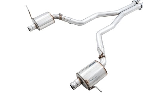 AWE Tuning 2020 Jeep Grand Cherokee SRT/Trackhawk Touring Edition Exhaust - Use w/Stock Tips thumbnail 4