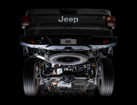 AWE Tuning 20-21 Jeep Gladiator JT 3.6L Trail Edition Cat-Back Exhaust thumbnail 8