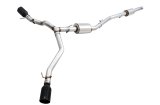 AWE Tuning 20-21 Jeep Gladiator JT 3.6L Tread Edition Cat-Back Dual Exhaust - Diamond Black Tip thumbnail 3