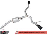 AWE Tuning 20-21 Jeep Gladiator JT 3.6L Tread Edition Cat-Back Dual Exhaust - Diamond Black Tip thumbnail 8