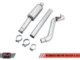 AWE Tuning 2018+ Jeep Wrangler JL/JLU 3.6L Resonated Mid Pipe thumbnail 7