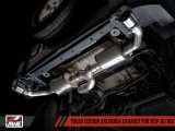 AWE Tuning 07-18 Jeep Wrangler JK/JKU 3.6L Tread Edition Axle-Back Dual Exhaust - Chrome Silver Tips thumbnail 6