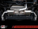 AWE Tuning 07-18 Jeep Wrangler JK/JKU 3.6L Tread Edition Axle-Back Dual Exhaust - Chrome Silver Tips thumbnail 8