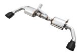 AWE Tuning 07-18 Jeep Wrangler JK/JKU 3.6L Tread Edition Axle-Back Dual Exhaust - Diamond Black Tips thumbnail 4