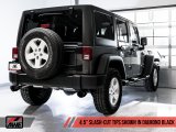 AWE Tuning 07-18 Jeep Wrangler JK/JKU 3.6L Tread Edition Axle-Back Dual Exhaust - Diamond Black Tips thumbnail 5