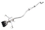 AWE Tuning 2017+ Honda Civic Type R Touring Edition Exhaust w/Front & Mid Pipe - Diamond Blk Tips thumbnail 3