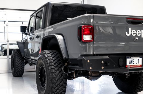 AWE Tuning 2020+ Jeep Gladiator 3.6L Trail-to-Tread (Single-Side) Conversion Kit w/Diamond Blk Tip thumbnail 7