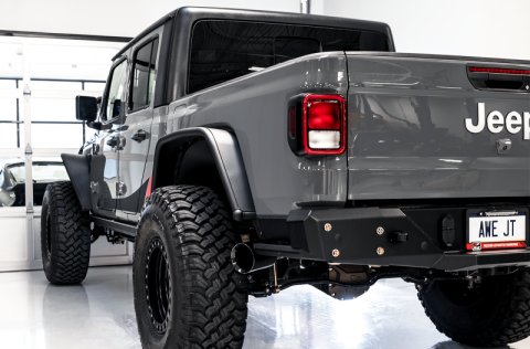 AWE Tuning 2020+ Jeep Gladiator 3.6L Trail-to-Tread (Single-Side) Conversion Kit w/Diamond Blk Tip thumbnail 9