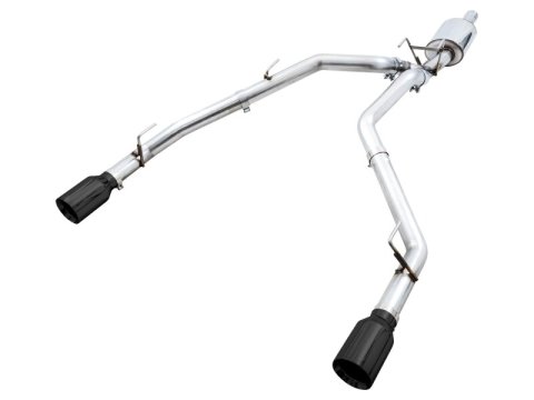 AWE Tuning 09-18 RAM 1500 5.7L (w/o Cutout) 0FG Dual Rear Exit Cat-Back Exhaust - Diamond Black Tips thumbnail 9