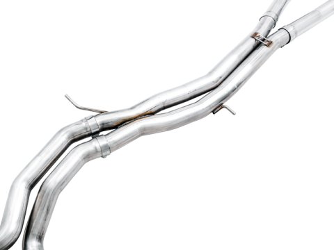 AWE Tuning Audi B9.5 RS 5 Coupe Non-Resonated Touring Edition Exhaust - RS-Style Diamond Black Tips thumbnail 9