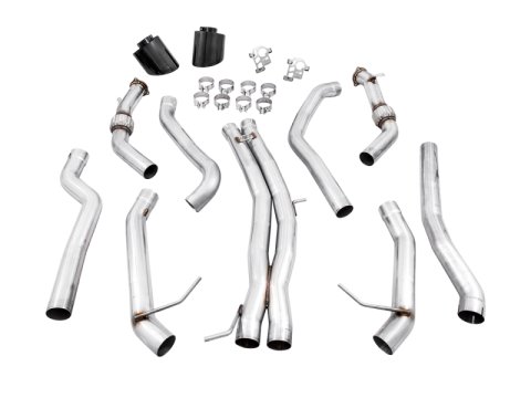 AWE Tuning Audi B9.5 RS 5 Coupe Track Edition Exhaust - RS-Style Diamond Black Tips thumbnail 3