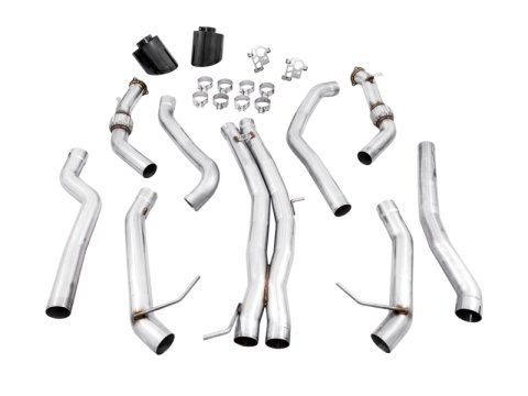 AWE Tuning Audi B9.5 RS 5 Coupe Track Edition Exhaust - RS-Style Diamond Black Tips thumbnail 5
