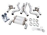 AWE Tuning BMW F8X M3/M4 SwitchPath Cat-Back Exhaust - Chrome Silver Tips thumbnail 9