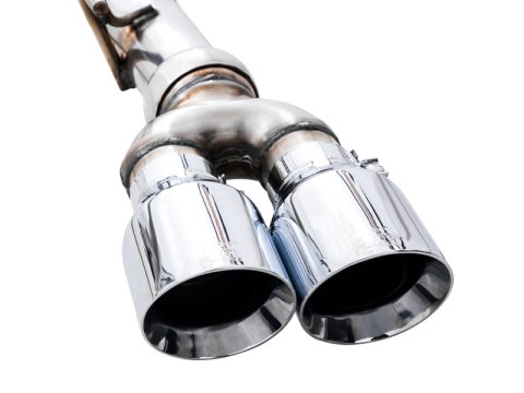 AWE Tuning 4th Gen GM 1500 5.3L 0FG Cat-Back Split Rear Exit (w/ Bumper Cutouts) - Quad Chrome Tips thumbnail 6