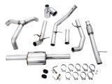 AWE Tuning 4th Gen GM 1500 5.3L 0FG Cat-Back Split Rear Exit (Flat Bumper) - Quad Chrome Tips thumbnail 8