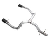 AWE Tuning 4th Gen GM 1500 5.3L 0FG Cat-Back Split Rear Exit (Flat Bumper) - Dual Diamond Tips thumbnail 7