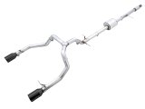 AWE Tuning 4th Gen GM 1500 5.3L 0FG Cat-Back Dual Side Exit (Flat Bumper) - Diamond Tips thumbnail 2