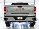 AWE Tuning 4th Gen GM 1500 5.3L 0FG Cat-Back Dual Side Exit (Flat Bumper) - Diamond Tips thumbnail 5