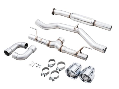 AWE Tuning Subaru BRZ/ Toyota GR86/ Toyota 86 Track Edition Cat-Back Exhaust- Chrome Silver Tips thumbnail 7