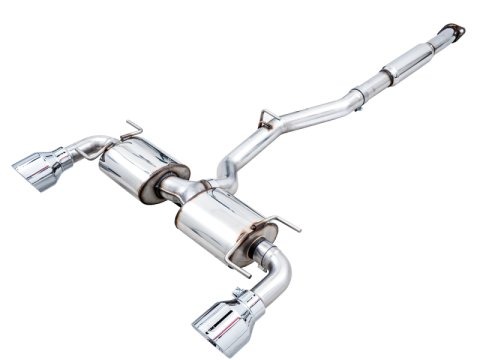 AWE Tuning Subaru BRZ/ Toyota GR86/ Toyota 86 Touring Edition Cat-Back Exhaust- Chrome Silver Tips thumbnail 3