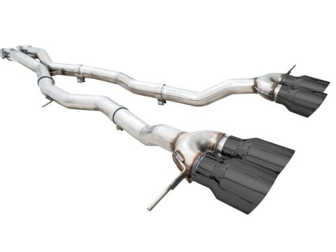 AWE Tuning Track Edition Cat-Back Exhaust for BMW G8X M3/M4 - Diamond Black Tips thumbnail 5