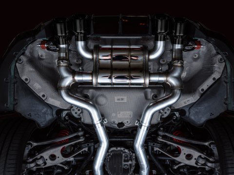 AWE Tuning SwitchPath Cat-Back Exhaust for BMW G8X M3/M4 - Diamond Black Tips thumbnail 5