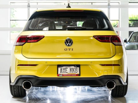 AWE Tuning 2022 VW GTI MK8 Track Edition Exhaust - Chrome Silver Tips thumbnail 6