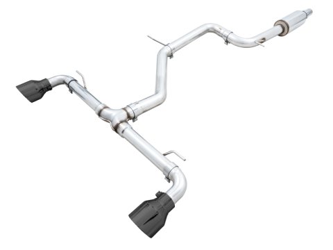 AWE Tuning 2022 VW GTI MK8 Track Edition Exhaust - Diamond Black Tips thumbnail 3