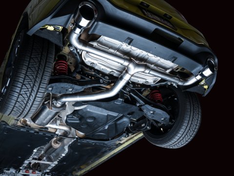 AWE Tuning 2022 VW GTI MK8 Touring Edition Exhaust - Chrome Silver Tips thumbnail 7